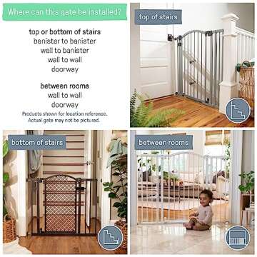 Summer Infant Extra Tall Walk-Thru Baby Gate 36" High