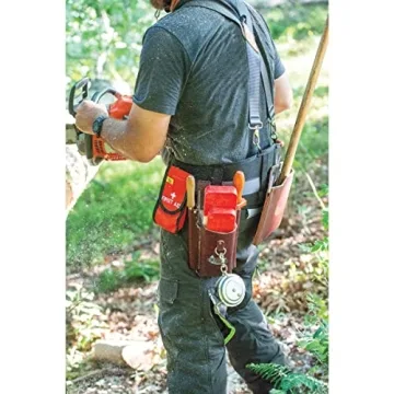 Weaver Leather Arborist Wedge Pouch for Tree Cutting Tools