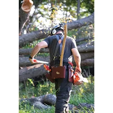 Weaver Leather Arborist Wedge Pouch for Tree Cutting Tools