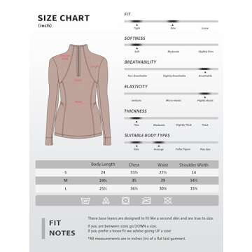 Harrison Howard Base Layer Top Thermal Long Sleeve Shirt for Horseback Riding with Smart Shoulder Lines Soft Breathable Comfortable Rider Top Camel Medium