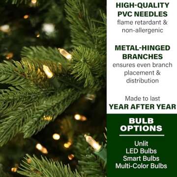 Fraser Hill Farm Woodside Pine Christmas Tree - 9ft Tall