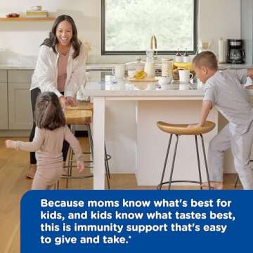 Mommy's Bliss Immune Support Elderberry Gummies for Kids