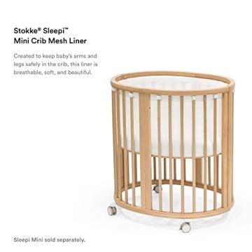 Stokke Sleepi Mini Mesh Liner for Safe Infant Sleep