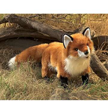 Folkmanis Award Winning Red Fox Hand Puppet for Kids