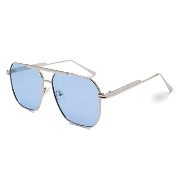Xpectrum Retro Oversized Aviator Sunglasses for All