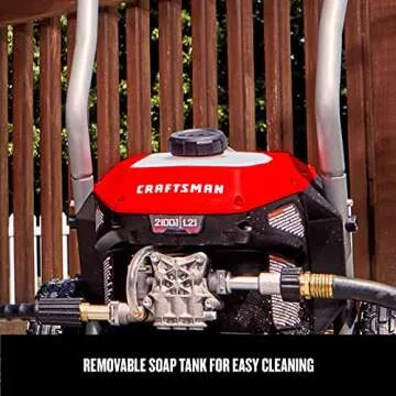 CRAFTSMAN Electric Pressure Washer 2100 PSI - Powerful Cleaning Tool