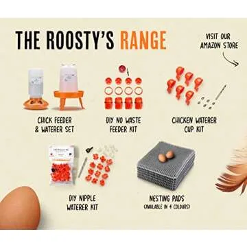 Roosty's Chicken Nesting Box Pads x6 | Washable Plastic Nesting Box Liners | Chicken Bedding For Coop, Nesting Pads, Chicken Laying Boxes, Nesting Pads For Chicken Coop, Chicken Nesting Box Pads Ebook