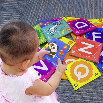 Teytoy Soft Alphabet Flash Cards for Toddlers Early Learning