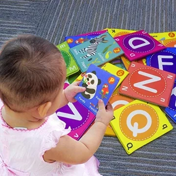 Teytoy Soft Alphabet Flash Cards for Toddlers Early Learning