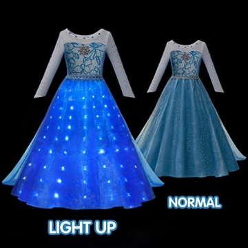 Light Up Princess Dress for Girls - Magical Halloween Costume