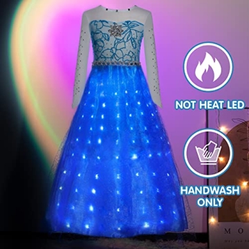 Light Up Princess Dress for Girls - Magical Halloween Costume