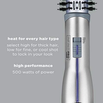 Titanium Ceramic Hot Air Brush for Effortless Styling