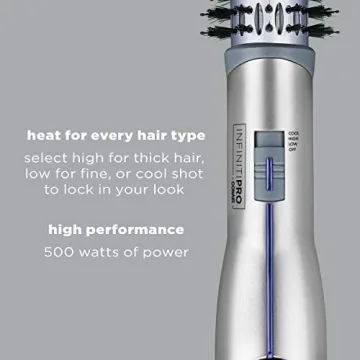 Titanium Ceramic Hot Air Brush for Effortless Styling