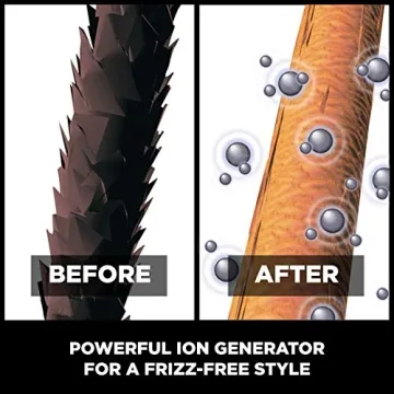 Titanium Ceramic Hot Air Brush for Effortless Styling