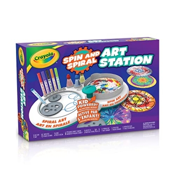 Crayola Spin Spiral Art Station Kids Creativity Kit
