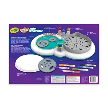 Crayola Spin Spiral Art Station Kids Creativity Kit