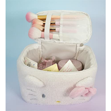 Charming Plush Makeup Bag for All Your Essentials