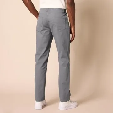 Amazon Essentials Men's Straight-Fit Stretch Twill Pant