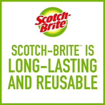 3M Scotch-Brite Dobie Pads - Non-Scratch, 12 Count