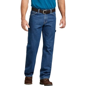 Dickies Men's Relaxed Fit Carpenter Jeans - Durable & Stylish