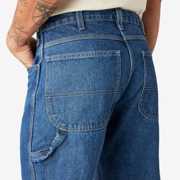 Dickies Relaxed Fit Carpenter Jeans for Men - Durable Style