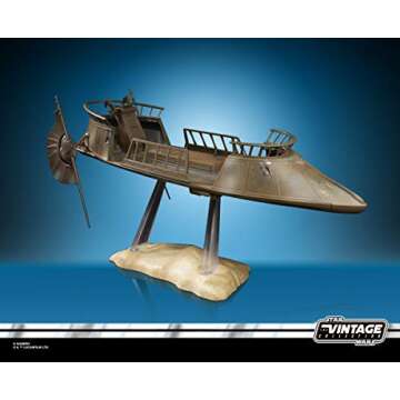 STAR WARS The Vintage Collection - Episode VI Return of The Jedi - Jabba’S Tatooine Skiff Collectible Vehicle