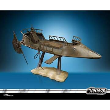 STAR WARS The Vintage Collection - Episode VI Return of The Jedi - Jabba’S Tatooine Skiff Collectible Vehicle
