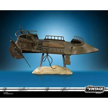 STAR WARS The Vintage Collection - Episode VI Return of The Jedi - Jabba’S Tatooine Skiff Collectible Vehicle