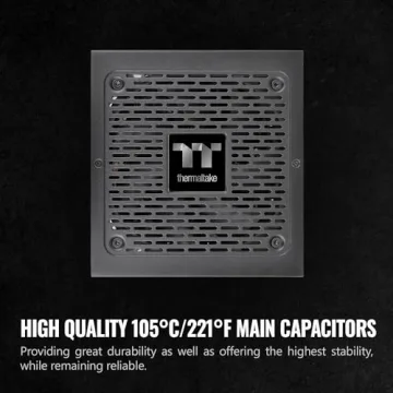 Thermaltake GF1 (2024) 850W Power Supply - Gold Efficiency, Quiet