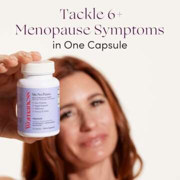 Womaness Menopause Supplements for Women - Perimenopause & Menopause Relief for Hot Flashes, Night S...