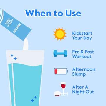 Nectar Energy Booster - Organic, Sugar-Free Energy Drink