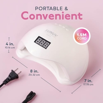 Professional SUNUV UV LED Nail Lamp for Home Use