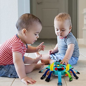 beetoy Sensory Buckle Pillow for Toddler Travel Fun