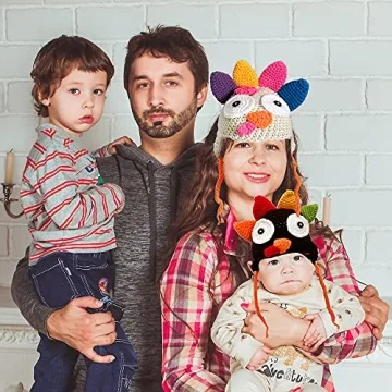 Ypser Baby Thanksgiving Christmas Beanie Knitted Cap