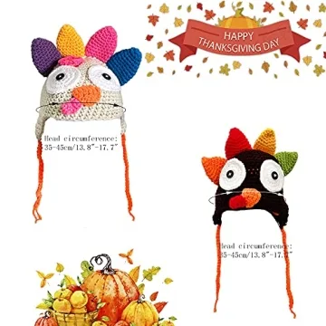 Ypser Baby Thanksgiving Christmas Beanie Knitted Cap