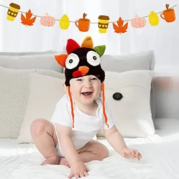 Ypser Baby Thanksgiving Christmas Beanie Knitted Cap