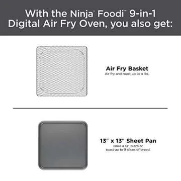Ninja Foodi 9-in-1 Digital Oven for Effortless Cooking