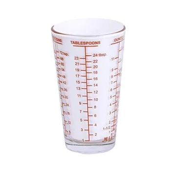 Kolder Mix N Measure Glass Heavy Duty Measuring Cup 6 Units