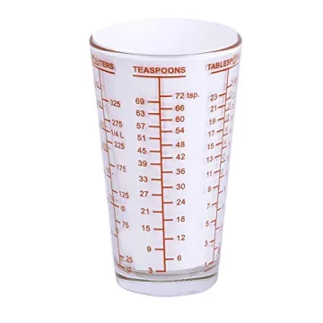 Kolder Mix N Measure Glass Heavy Duty Measuring Cup 6 Units