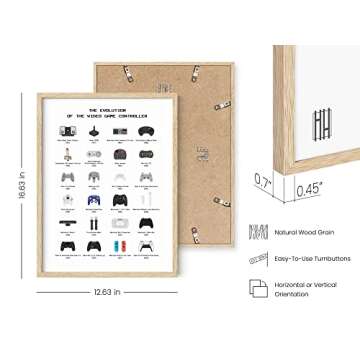 Vibrant Video Game Poster for Gamer Room Decor - 12x16