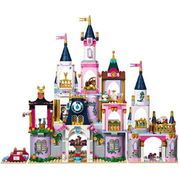 LEGO Disney Princess Cinderella's Dream Castle 41154 Popular Construction Toy for Kids (585 Pieces)