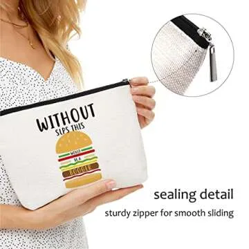 Speech Therapy Gifts - Fun Waterproof Makeup Bag for SLPs