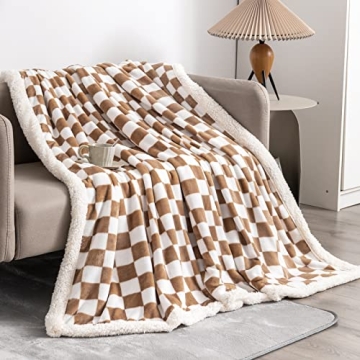 Luxurious LOMAO Sherpa Throw Blanket Cozy for All Seasons