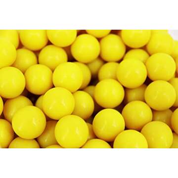 Valken Fate Paintballs - 50 Caliber - 2,000ct - Yellow Fill