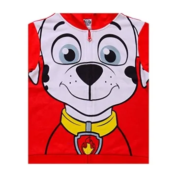 Nickelodeon Paw Patrol Boys Zip Up Hoodie Red