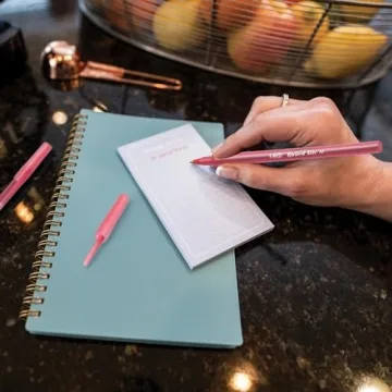 BIC Round Stic Xtra Life Red Ballpoint Pens, 10-Count Pack