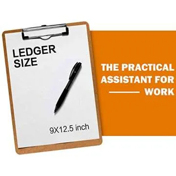 Buy HERKKA Clipboards - 42 Pack Durable & Eco-Friendly