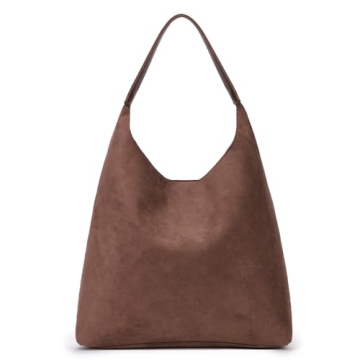 YFGBCX Tote Bags for Women Work Bags Suede Slouchy Bag Hobo Handbag Office Tote Handbag