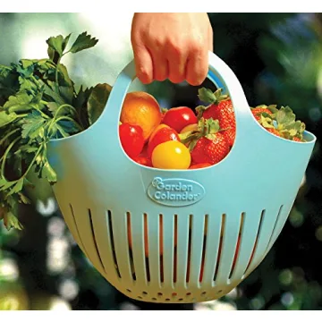 Hutzler Mini Colander Garden Basket for Easy Harvesting