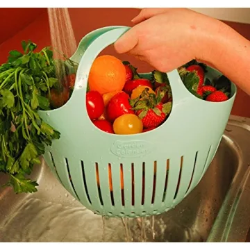 Hutzler Mini Colander Garden Basket for Easy Harvesting